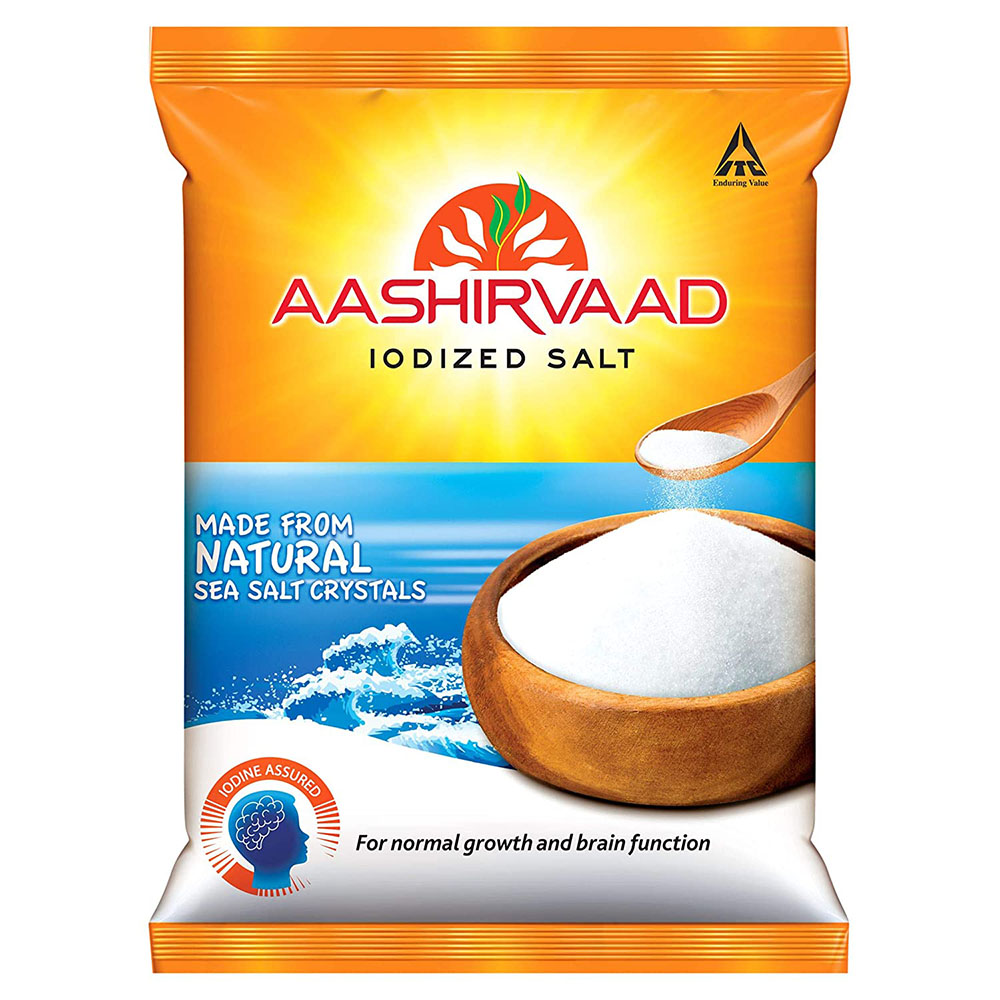 Aashirvaad Salt with 4 Step Advantage 1Kg