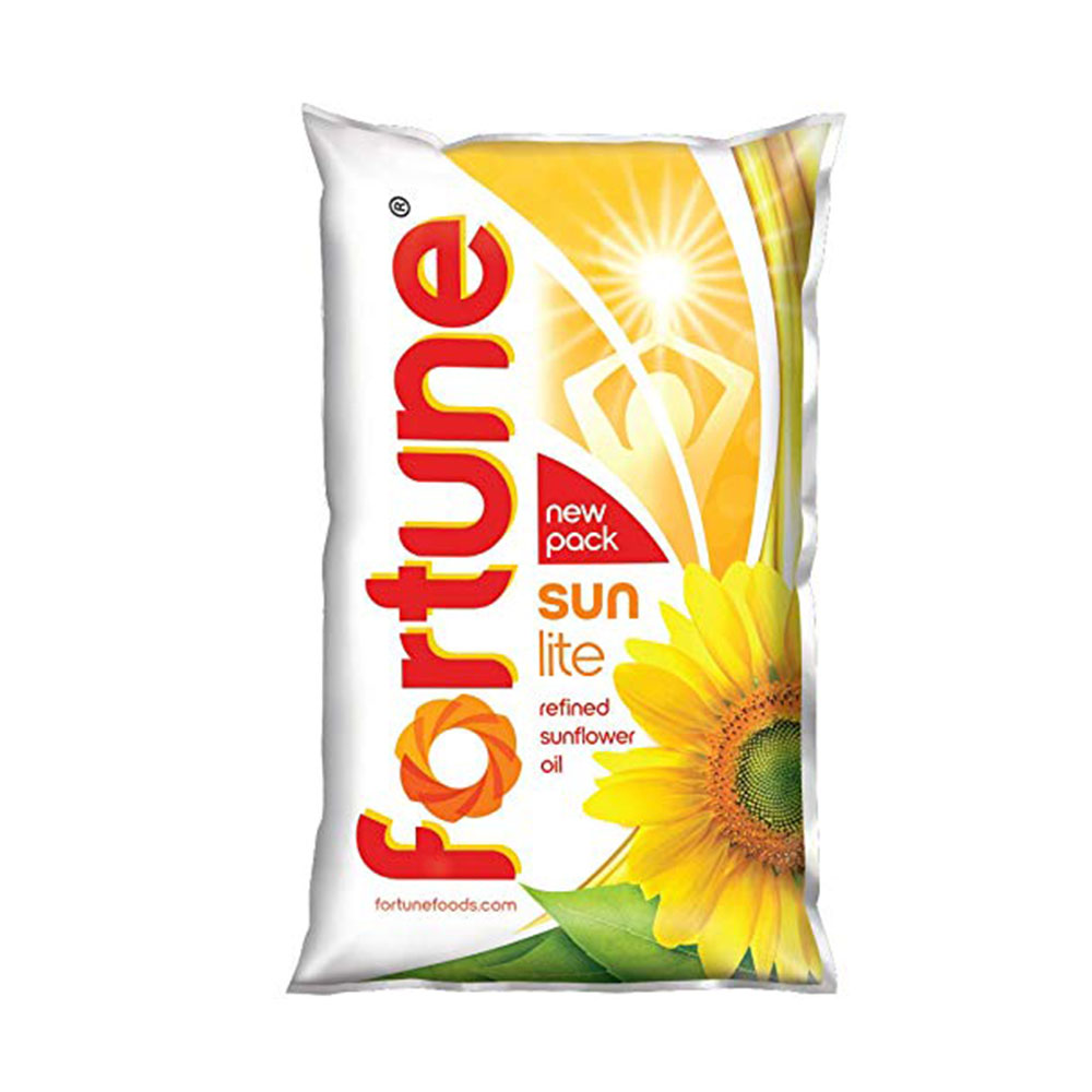 Fortune Sunlite Refined Sunflower Oil 1L