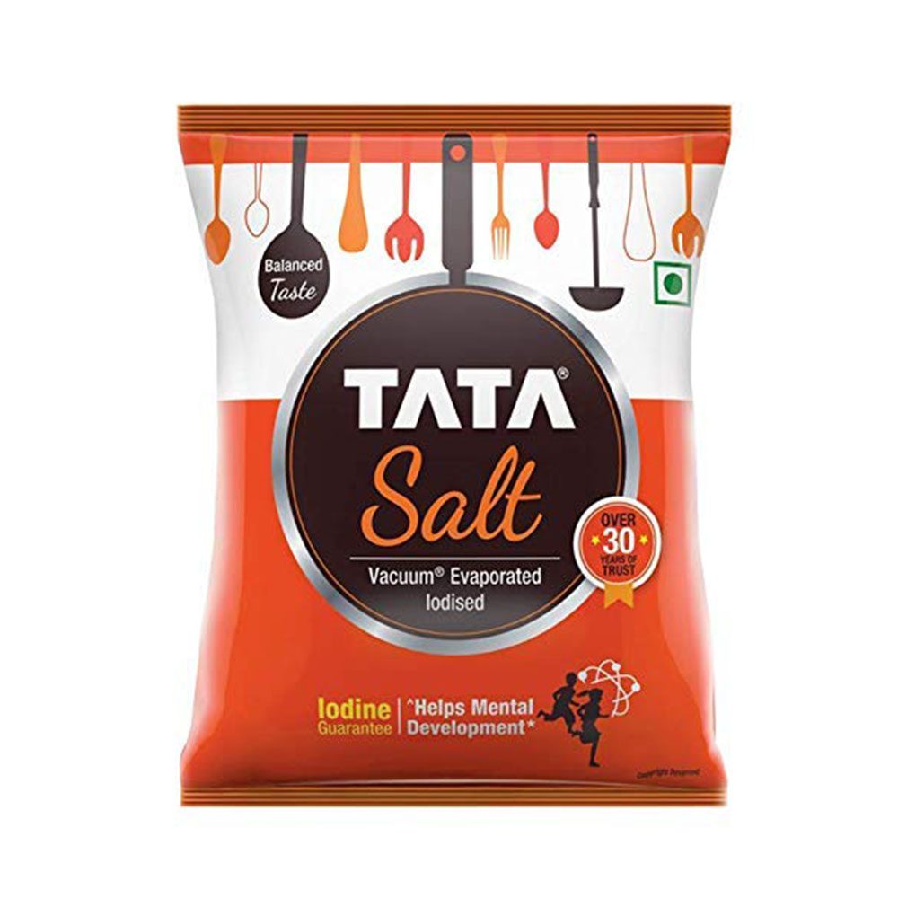 TATA Salt Vacuum Evaporated Lodised 1Kg Pouch