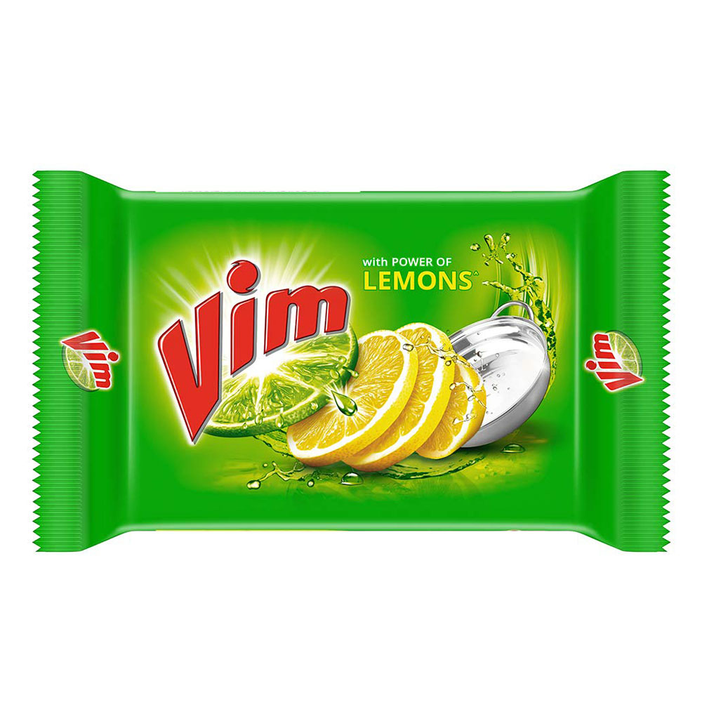 VIM Fresh Lemon Dishwash Bar 200g