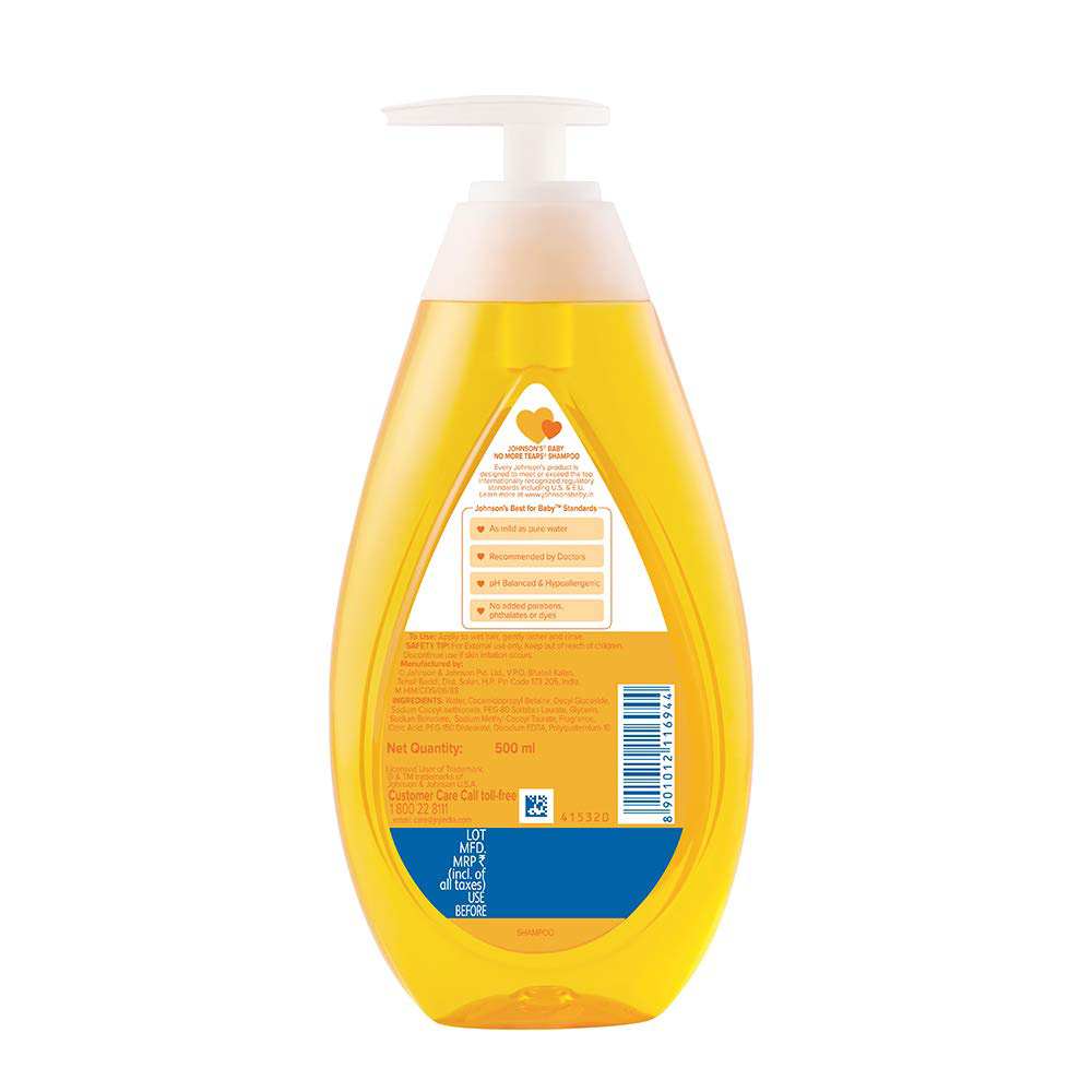 Johnsons Baby No More Tears Baby Shampoo 500ml