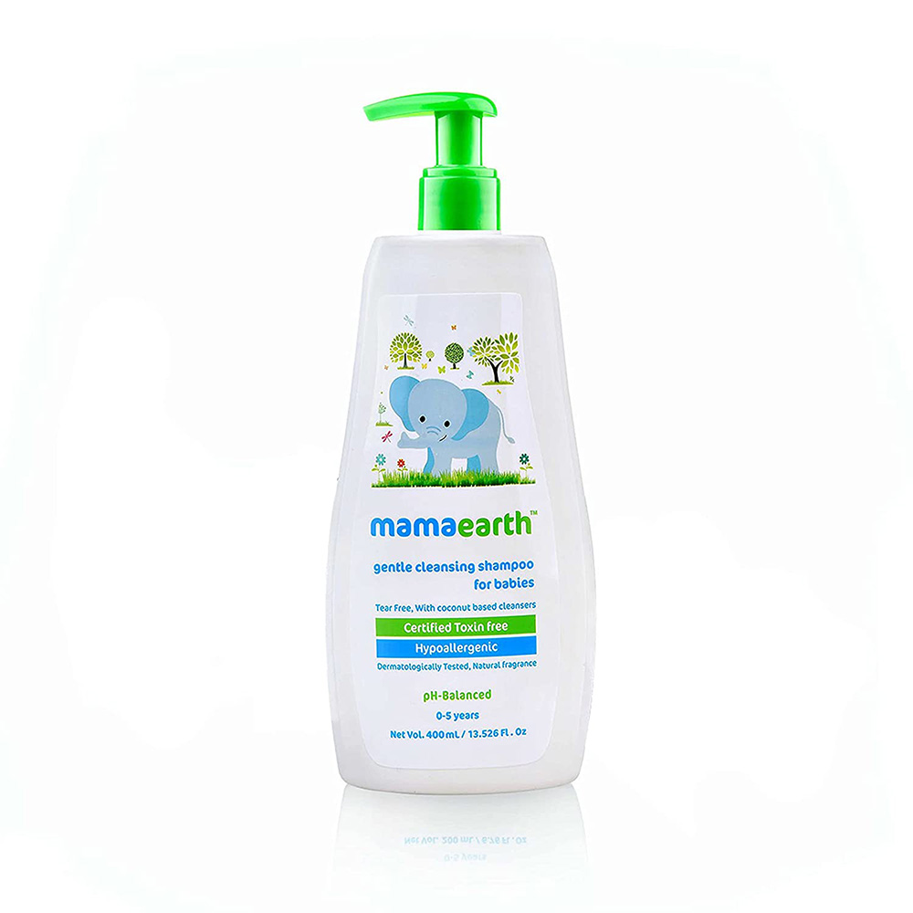 Mamaearth Gentle Cleansing Natural Baby Shampoo 400ml