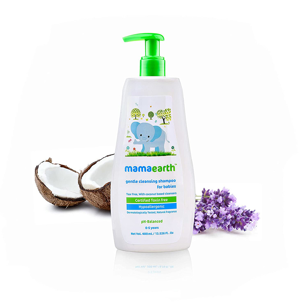 Mamaearth Gentle Cleansing Natural Baby Shampoo 400ml